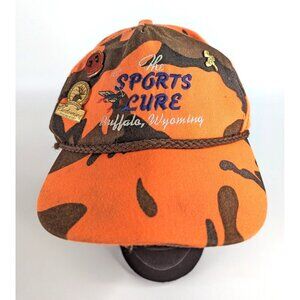 VTG The Sports Lure Fly Fishing Ball Cap – Buffalo Wyoming – Rope Hat with Pins